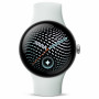 Google Pixel Watch 5 WiFi έξυπνο ρολόι, 41 mm, Polished Silver / Fog, GA10898-DE