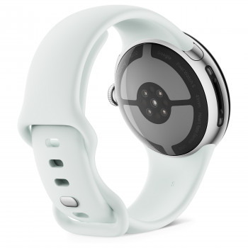 Google Pixel Watch 5 WiFi έξυπνο ρολόι, 41 mm, Polished Silver / Fog, GA10898-DE