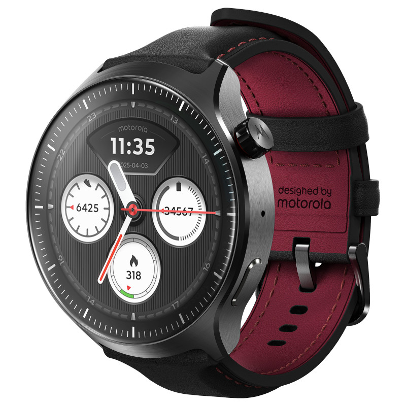 Motorola Moto Watch Ultra LTE έξυπνο ρολόι, 46 mm, μαύρο, PBCX0000SE