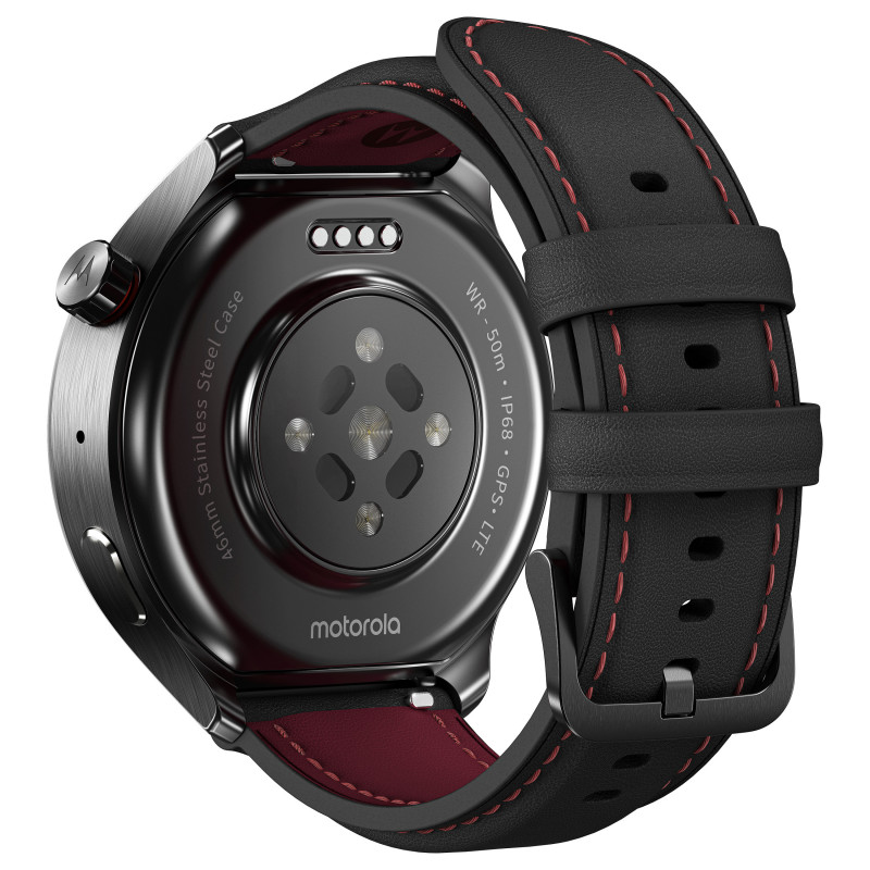 Motorola Moto Watch Ultra LTE έξυπνο ρολόι, 46 mm, μαύρο, PBCX0000SE