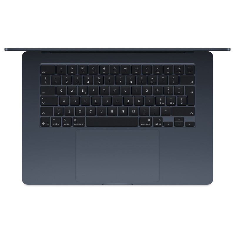 Apple MacBook Air 15 M5 φορητός υπολογιστής, 32 GB RAM, 512 GB SSD, μεσάνυχτα, γερμανικό πληκτρολόγιο, τροφοδοτικό USB-C 70 W