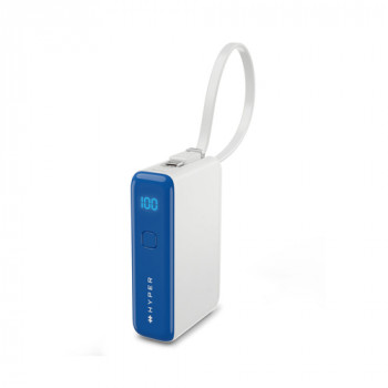 Targus HyperJuice Flex Mini power bank, 10000 mAh, 30 W, USB-C PD, μπλε