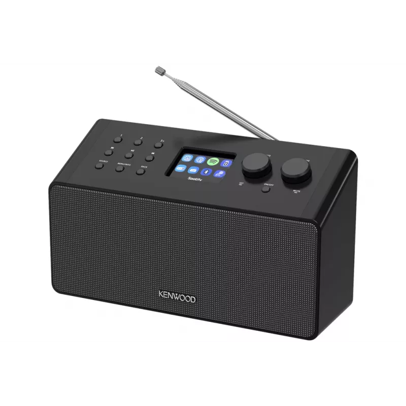 Kenwood CR-ST90S-B SmartRadio ραδιόφωνο διαδικτύου, DAB, Bluetooth, μαύρο