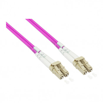 Good Connections LW-P830LC4 θωρακισμένο duplex καλώδιο ζεύξης οπτικής ίνας, OM4, LC/LC, LSZH, 30 m