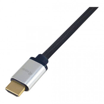Equip 119387 καλώδιο HDMI 2.1 Ultra High Speed με Ethernet, 48 Gbps, 8K/60 Hz, μαύρο, 0,5 m