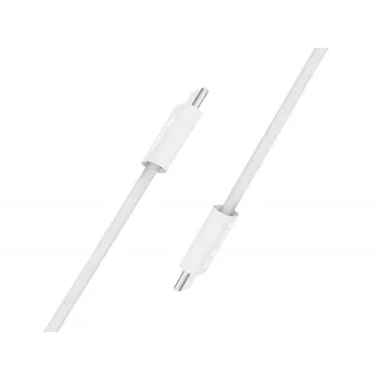 Equip 128840 καλώδιο USB-C σε USB-C 2.0, 3 A, PD 60 W, 0,3 m, λευκό