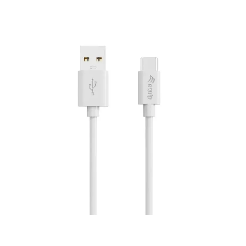 Equip 128848 καλώδιο USB-A σε USB-C 2.0, 3 A, 2 m, λευκό