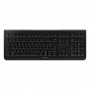 Cherry KW 3000 ασύρματο πληκτρολόγιο γραφείου, 2,4 GHz, AZERTY (γαλλικό), μαύρο