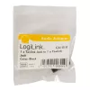 LogiLink CA1018 προσαρμογέας ήχου Toslink, Toslink θηλυκό σε Toslink θηλυκό, μαύρο