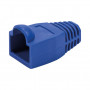 LogiLink MP0066 προστατευτικό βύσματος RJ45 6,5 mm, μπλε (50 τεμ.)