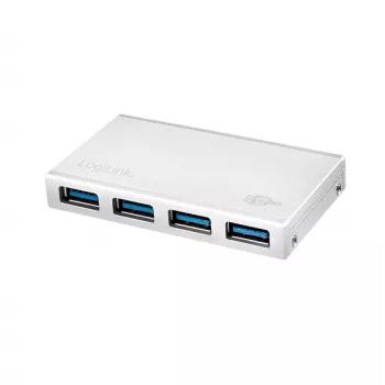 LogiLink UA0421 διανομέας USB 3.0, 4 θύρες, με τροφοδοτικό