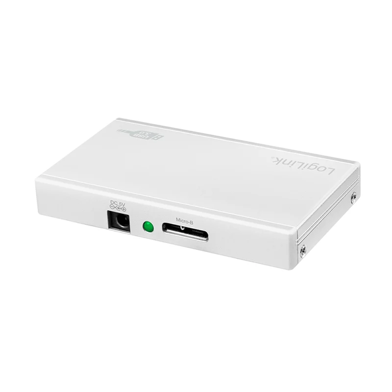 LogiLink UA0421 διανομέας USB 3.0, 4 θύρες, με τροφοδοτικό