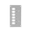 LogiLink FB5002 μπροστινό πάνελ οπτικής ίνας, 6 LC-D / 6 SC-S, για κουτί διανομής συγκολλήσεων