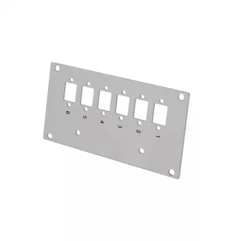 LogiLink FB5002 μπροστινό πάνελ οπτικής ίνας, 6 LC-D / 6 SC-S, για κουτί διανομής συγκολλήσεων