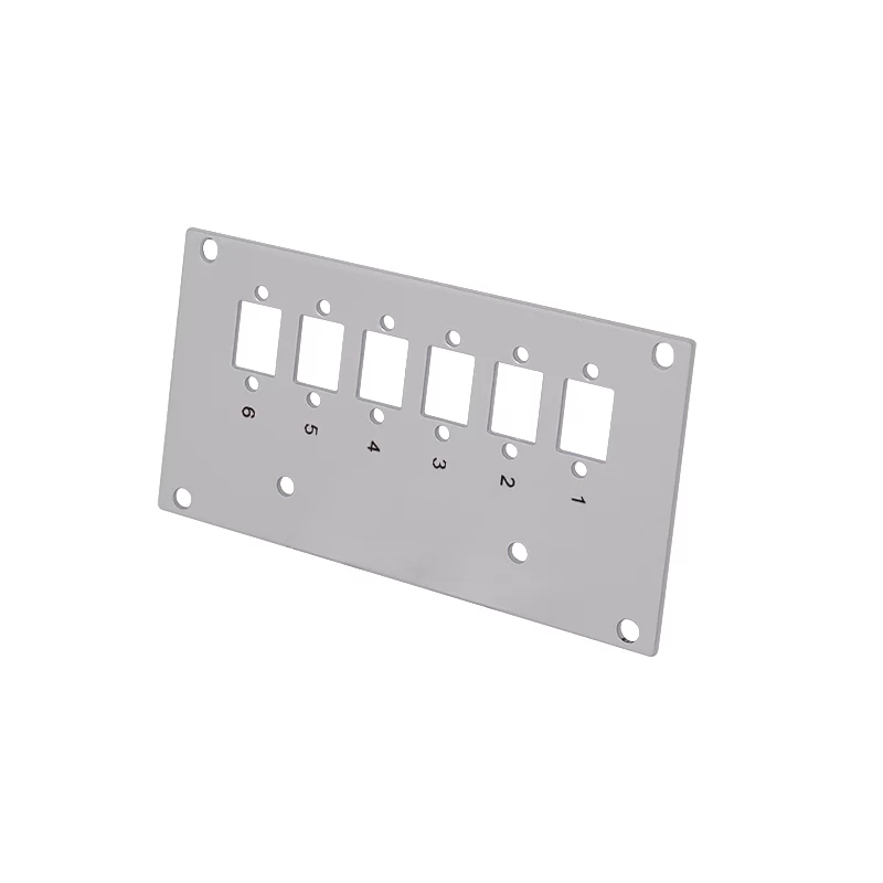 LogiLink FB5002 μπροστινό πάνελ οπτικής ίνας, 6 LC-D / 6 SC-S, για κουτί διανομής συγκολλήσεων