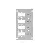 LogiLink FB5003 μπροστινή πλάκα οπτικής ίνας 12 LC-D / 12 SC-S για κατανεμητή ματίσεων