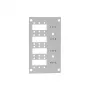LogiLink FB5003 μπροστινή πλάκα οπτικής ίνας 12 LC-D / 12 SC-S για κατανεμητή ματίσεων