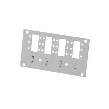 LogiLink FB5003 μπροστινή πλάκα οπτικής ίνας 12 LC-D / 12 SC-S για κατανεμητή ματίσεων