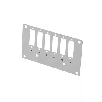 LogiLink FB5004 μπροστινή πλάκα οπτικής ίνας 6 SC-D / 6 LC-Q για κατανεμητή ματίσεων