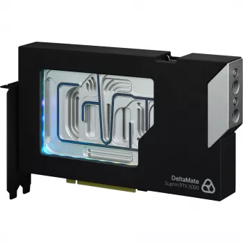 Thermal Grizzly DeltaMate μπλοκ υδρόψυξης GPU για Suprim 5090, μαύρο/ασημί