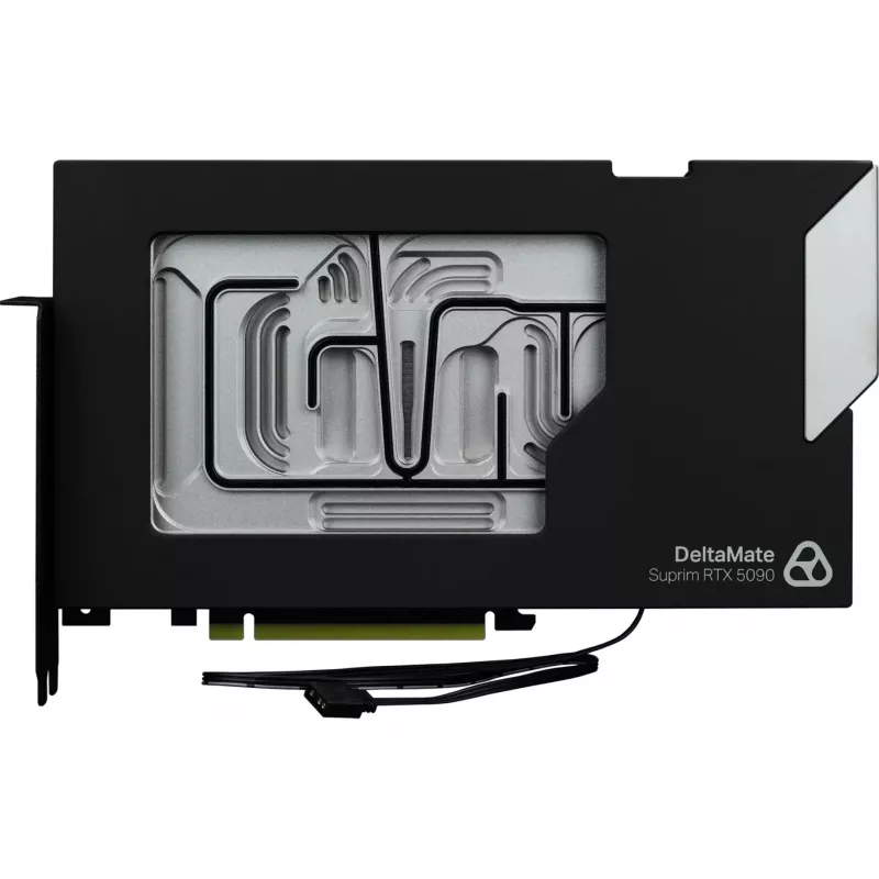 Thermal Grizzly DeltaMate μπλοκ υδρόψυξης GPU για Suprim 5090, μαύρο/ασημί