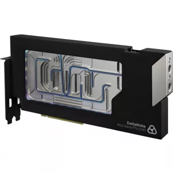 Thermal Grizzly DeltaMate μπλοκ υδρόψυξης GPU για ROG Astral RTX 5090, μαύρο/ασημί