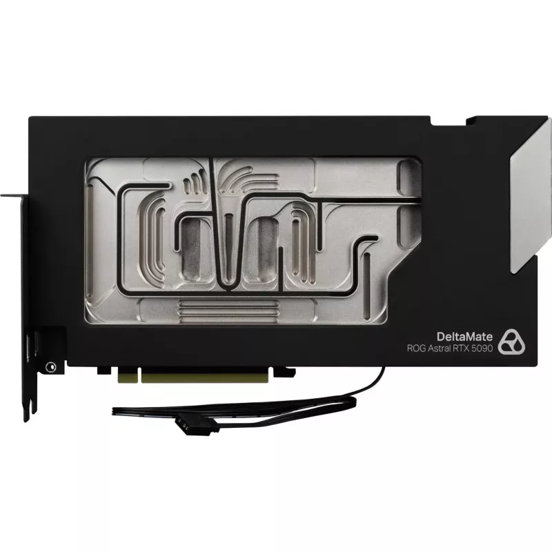 Thermal Grizzly DeltaMate μπλοκ υδρόψυξης GPU για ROG Astral RTX 5090, μαύρο/ασημί