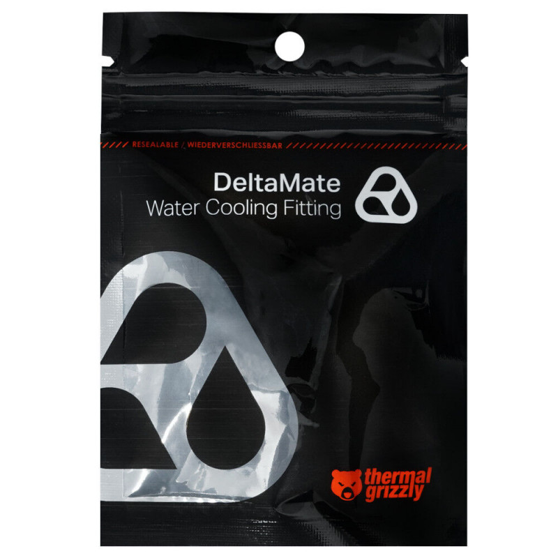 Thermal Grizzly DeltaMate TG-DM-QDC-0010 ταχυσύνδεσμος, αρσενικός, M, μαύρος