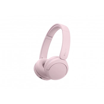 Sony WH-CH530 ακουστικά Bluetooth on-ear με μικρόφωνο, μείωση θορύβου, ροζ