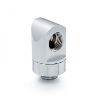 Bitspower Artemis BPM-AT90R-SL περιστρεφόμενο ρακόρ 90°, ασημί με αμμοβολή
