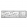 Logitech Master Series MX Keys S for Mac 920-011628 πληκτρολόγιο, ελβετική διάταξη (CH), ανοιχτό γκρι