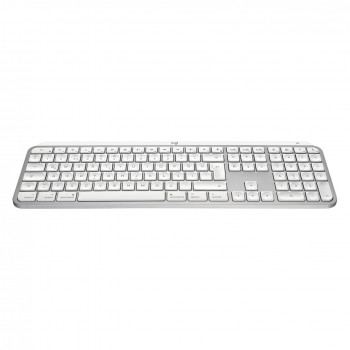 Logitech Master Series MX Keys S for Mac 920-011628 πληκτρολόγιο, ελβετική διάταξη (CH), ανοιχτό γκρι