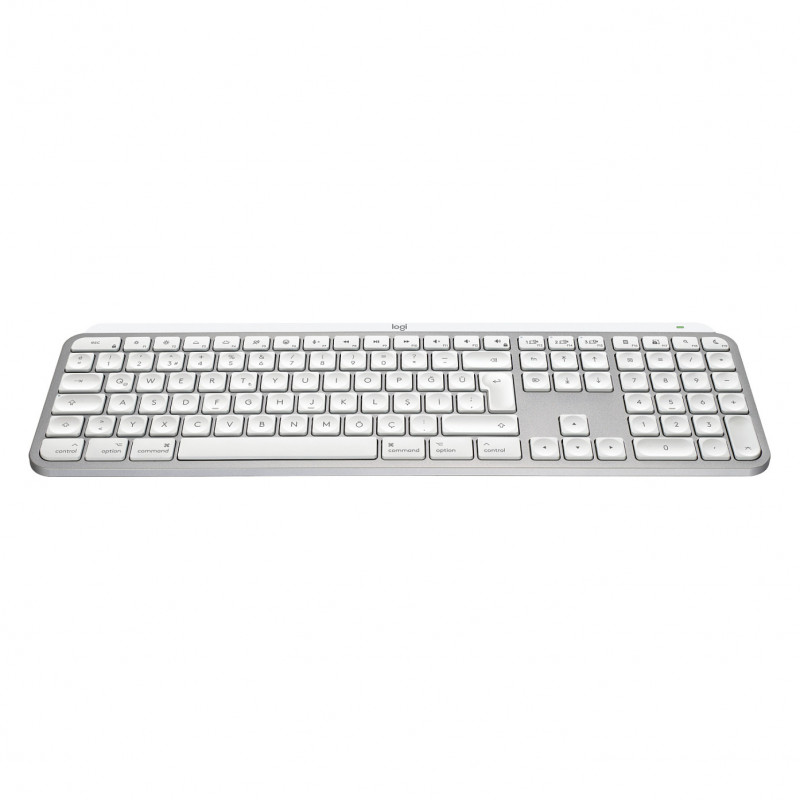Logitech Master Series MX Keys S for Mac 920-011628 πληκτρολόγιο, ελβετική διάταξη (CH), ανοιχτό γκρι