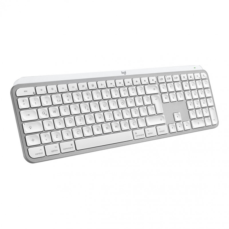 Logitech Master Series MX Keys S for Mac 920-011628 πληκτρολόγιο, ελβετική διάταξη (CH), ανοιχτό γκρι