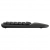 Logitech Wave Keys 920-012289 ασύρματο εργονομικό πληκτρολόγιο, 2,4 GHz / Bluetooth, ελβετική διάταξη (CH), γραφίτης