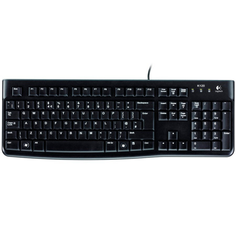 Logitech K120 920-002487 πληκτρολόγιο USB, εσθονική διάταξη