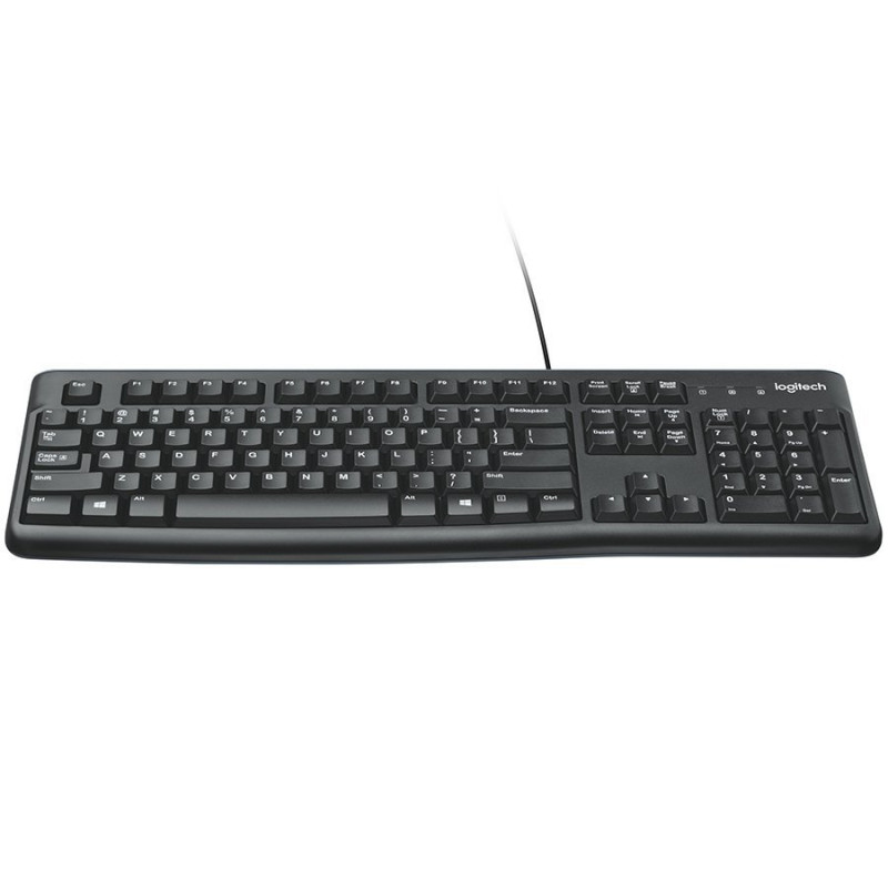 Logitech K120 920-002487 πληκτρολόγιο USB, εσθονική διάταξη