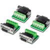 TRENDnet TI-S400 σειριακός προσαρμογέας RS-232 σε RS-422/485, συμβατός με TAA (4 τεμ.), πράσινο / γκρι