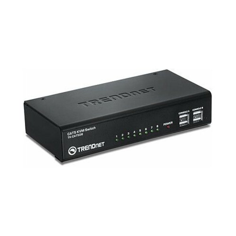 TRENDnet TK-CAT508 διακόπτης KVM, 8 θύρες KVM