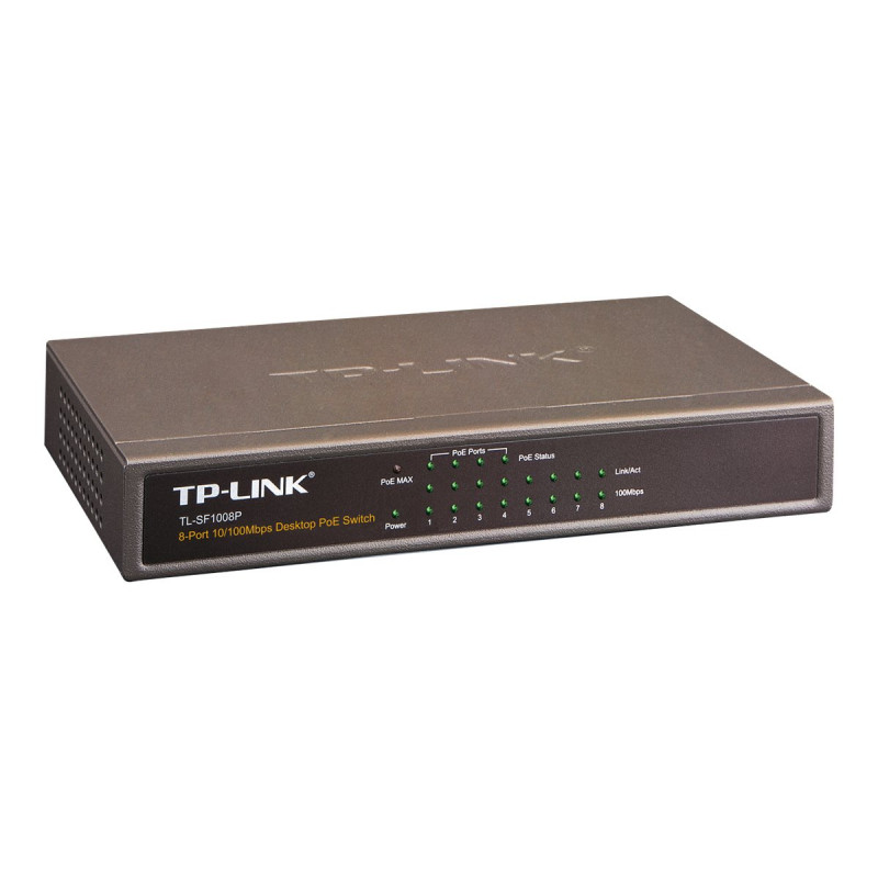 TP-Link TL-SF1008P μεταγωγέας δικτύου
