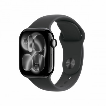 Apple Watch Series 11 έξυπνο ρολόι 5G, θήκη αλουμινίου 42 mm, S/M, μαύρο, MF834QL/A