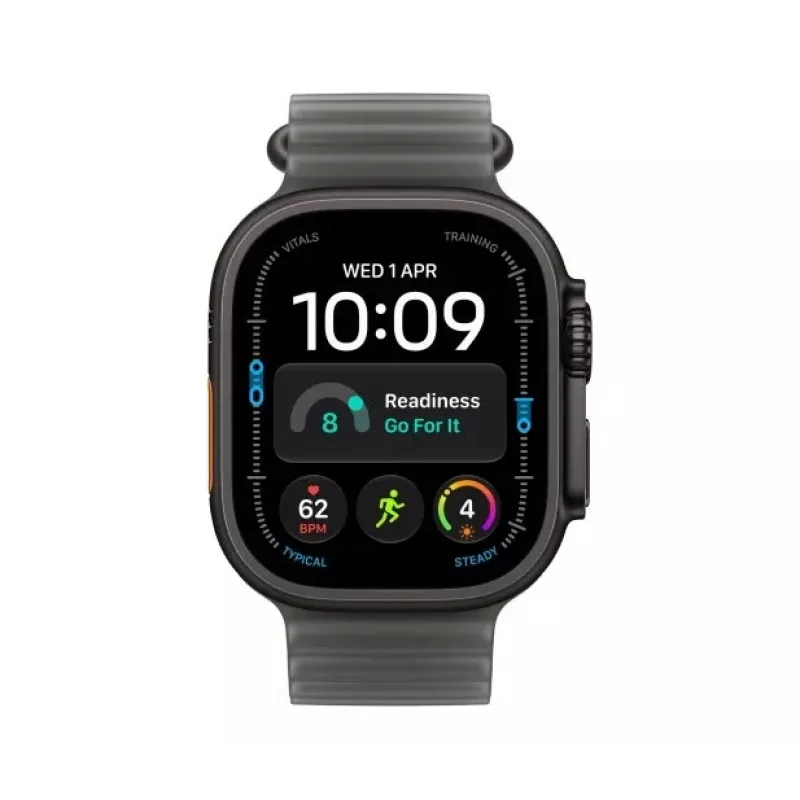 Apple Watch Ultra 4 έξυπνο ρολόι, GPS + Cellular, 49 mm, μαύρο, Ocean ημιδιαφανές μαύρο