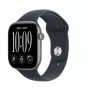 Apple Watch Series 12 έξυπνο ρολόι, GPS, 42 mm, θήκη από αλουμίνιο σε διαστημικό γκρι, Sport Band ναυτικό μπλε, S/M