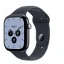 Apple Watch Series 12 έξυπνο ρολόι, GPS + Cellular, 42 mm, κεραμική θήκη σε μπλε νυκτός, αθλητικό λουράκι σε ναυτικό μπλε M/L