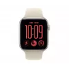 Apple Watch SE 3 έξυπνο ρολόι, GPS + Cellular, 44 mm, θήκη αλουμινίου σε χρώμα αστρόφωτου, αθλητικό λουράκι σε χρώμα άμμου S/M