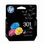 Κασέτα μελανιού HP 301XL, έγχρωμη, 300 σελίδες