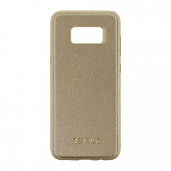 Guess GUHCS8LIGLGO σκληρή θήκη για Samsung Galaxy S8 Plus (G955), χρυσό
