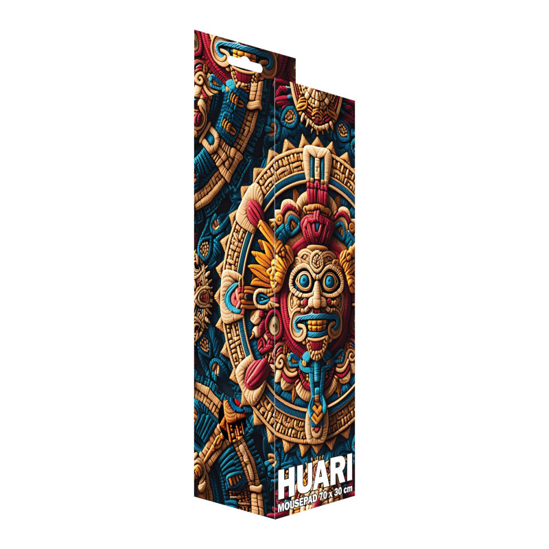 Sbox HUARI XL MP-05 πατάκι ποντικιού, 700x300 mm, μαύρο με σχέδιο