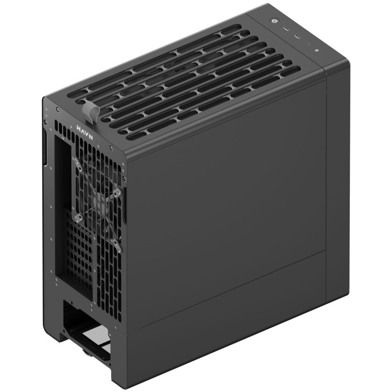 HAVN BF 360 Flow Solid κουτί υπολογιστή, Midi Tower, E-ATX, μαύρο
