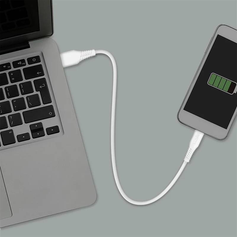 LogiLink CU0254 καλώδιο USB 2.0 USB-C σε USB-A, 480 Mbps, 15 W, λευκό, 2 m